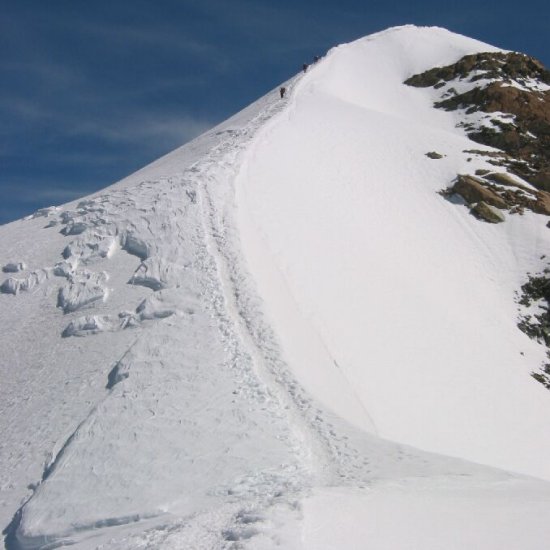 Pollux ( 4092m ) in the Zermatt Region of the Swiss Alps