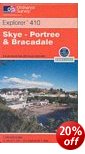 Skye: Portree & Bracadale - OS Explorer Map