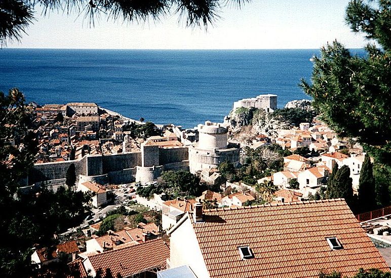 Dubrovnik on the Dalmation Coast of Croatia