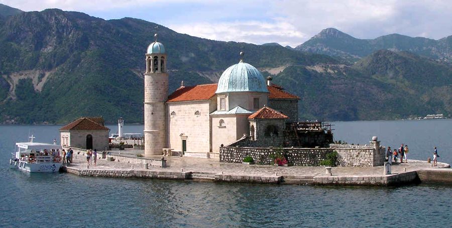 Our Lady of the Rocks in Montenegro