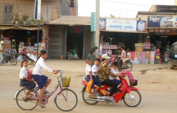 City Centre in Siem Reap in northern Cambodia