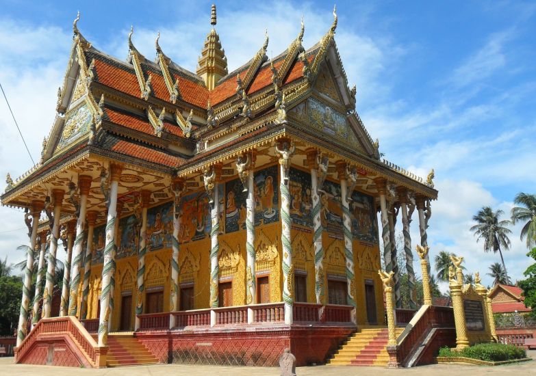 Wat Ko ( Buddhist Temple ) near Battambang in NW Cambodia