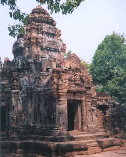 Gateway to Ta SomTemple in northern Cambodia