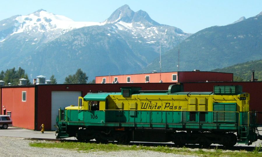 Deisel Locomotive of the White Pass - Yukon Railway