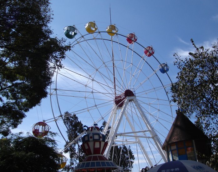 Ferris Wheel in Kunming Zoo