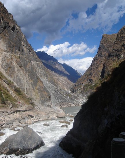 Yangtse River in Tiger Leaping Gorge