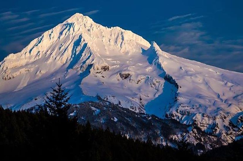 Mount Hood - Highest mountain in Oregon, USA