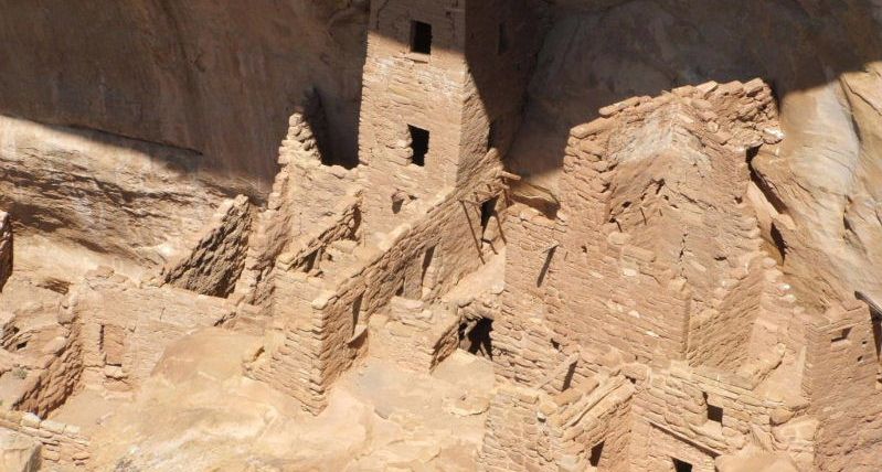 "Square Tower House" on Mesa Verde