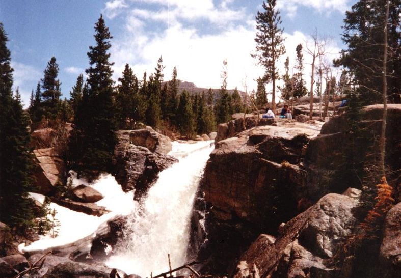 Alberta Falls in Rocky Mountain National Park, Colorado, USA