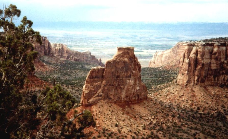Independence Monument in the Colorado National Monument