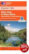 Glen Coe & Glen Etive - OS Explorer Map