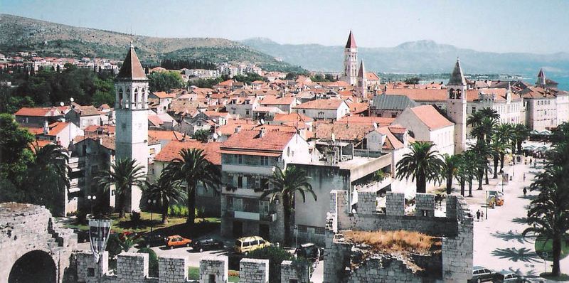 Old Dalmatian town Trogir under protection of Unesco