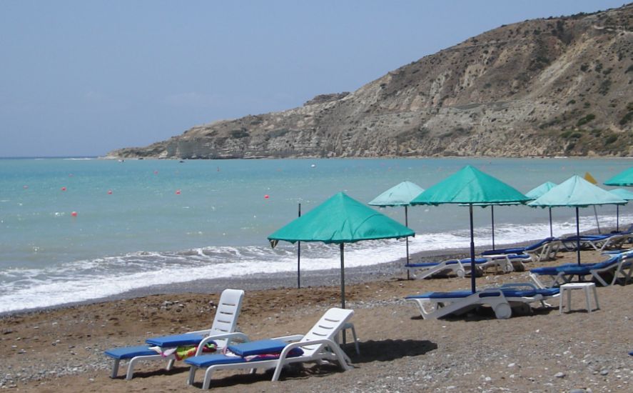 Pissouri Bay and Beach on the southern coast of Cyprus