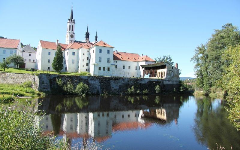 Vyssi Brod Monastery in the Czech Republic