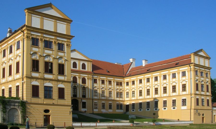 Jaromerice nad Rokytnou Chateau in the Czech Republic