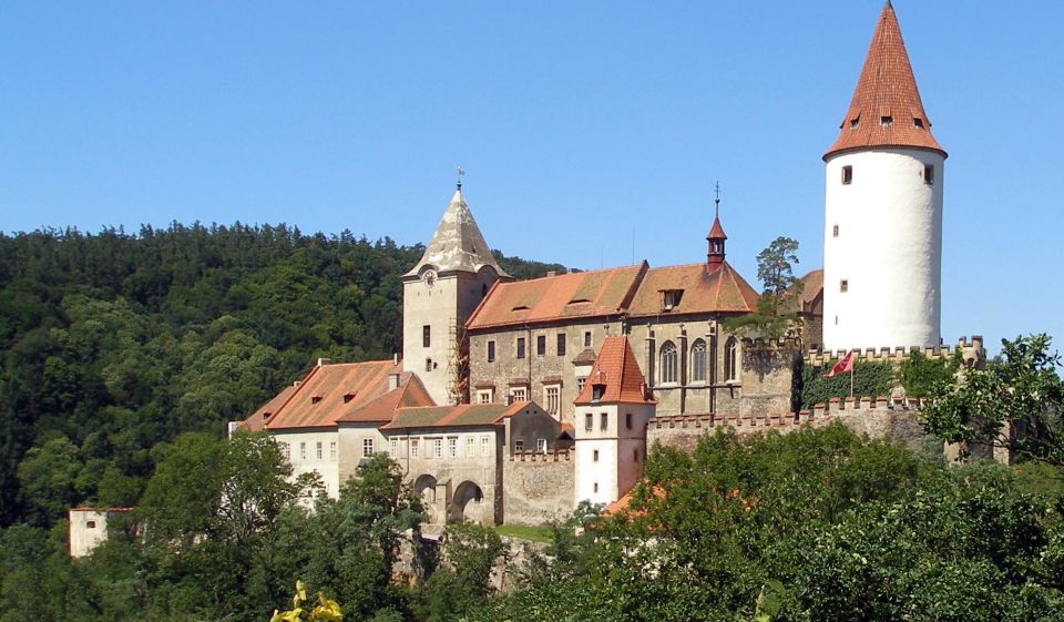 Krivoklat Castle in Central Bohemia in the Czech Republic