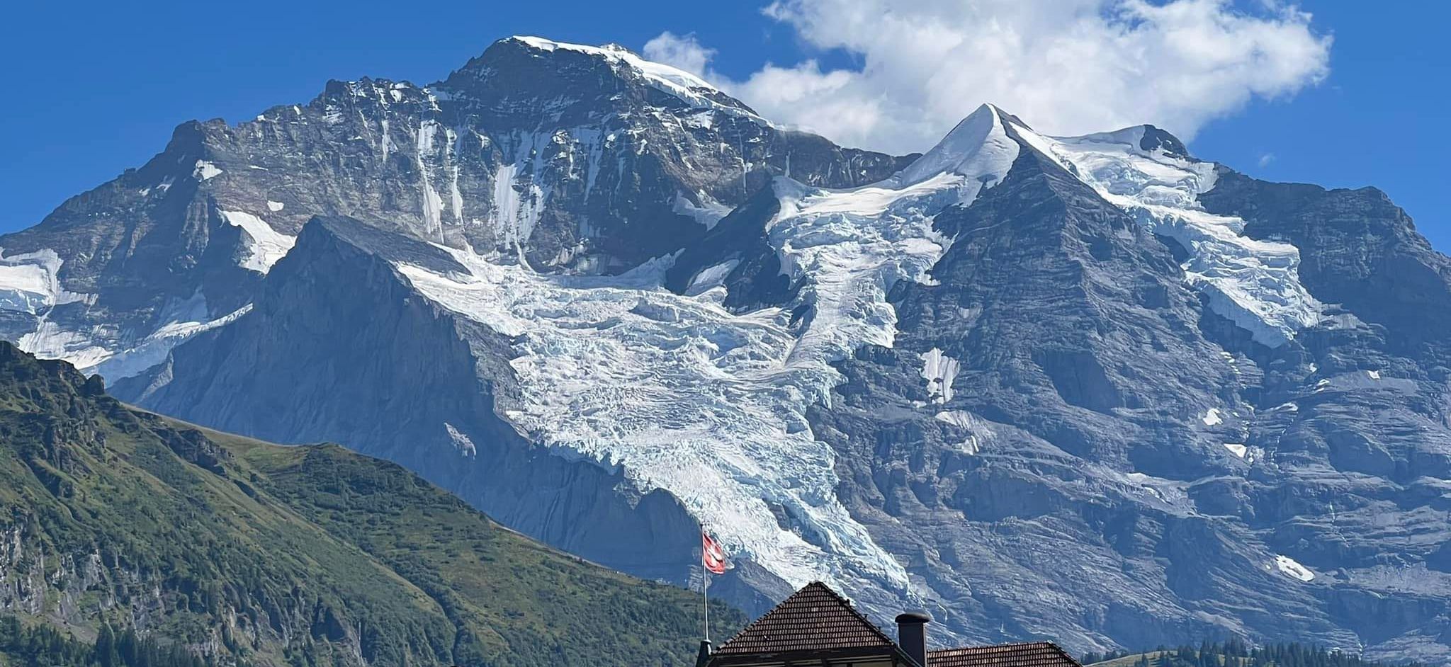 Jungfrau in the Bernese Oberlands region of the Swiss Alps