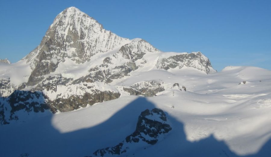 Dent Blanche, 4357m in the Valais Region of the Swiss Alps