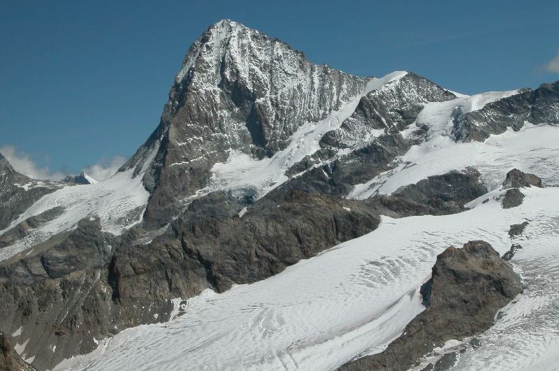Dent Blanche, 4357m above Arolla in the Valais Region of the Swiss Alps