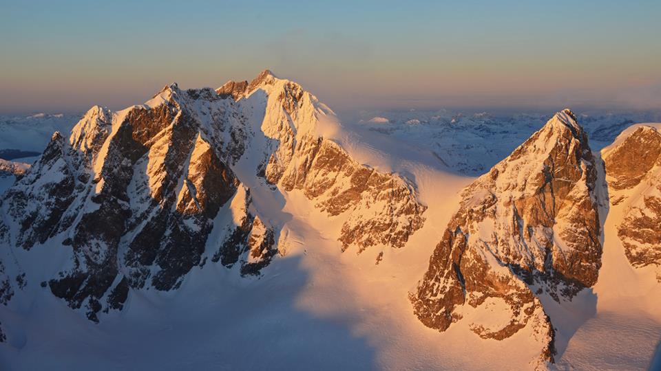 Piz Bernina ( 4049 metres ) in the Italian Alps