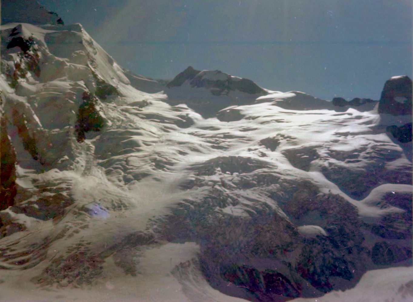 Grindelwald Glacier on ascent of Schreckhorn