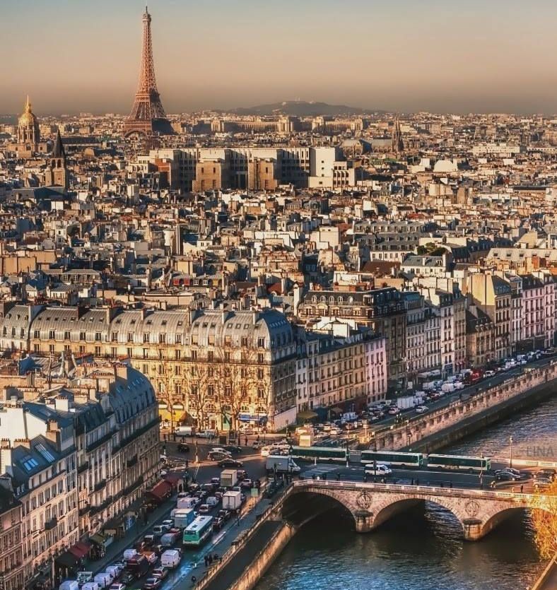 Paris and the River Seine