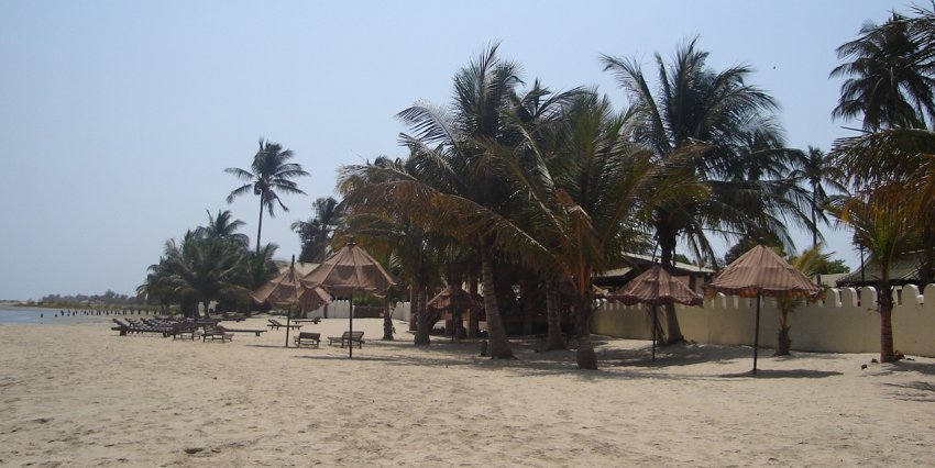 Beach at Palm Grove Hotel