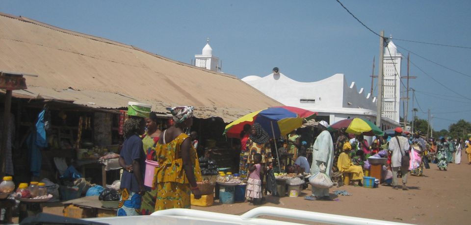 Market in Brufut Town