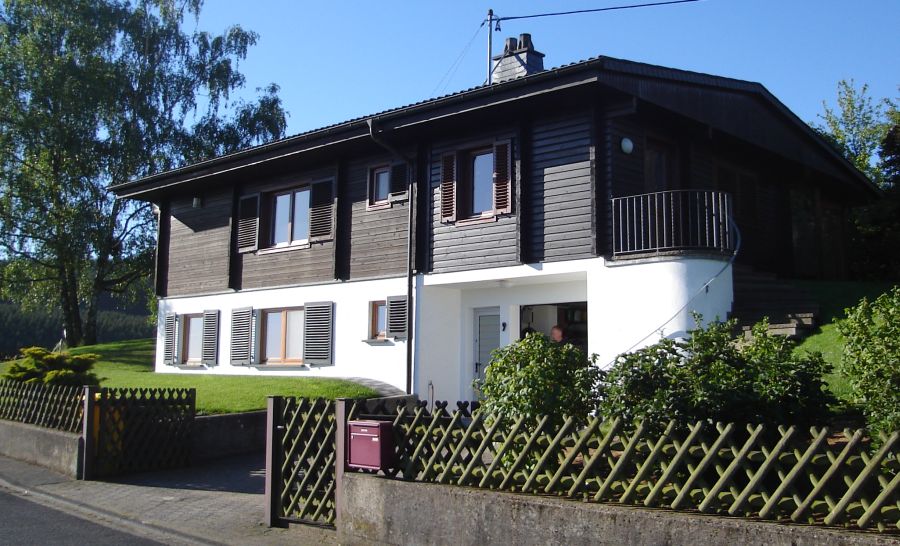 House in Winnerath in the Eifel Region of Germany