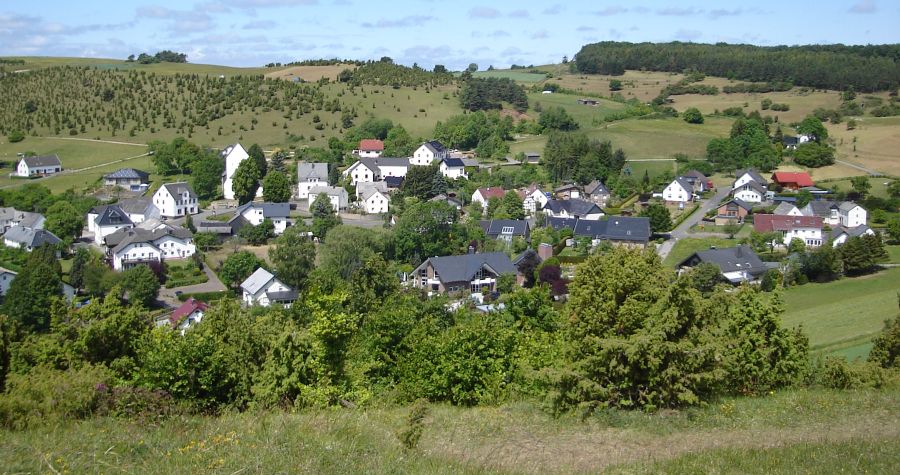Village in the Eifel Region of Germany