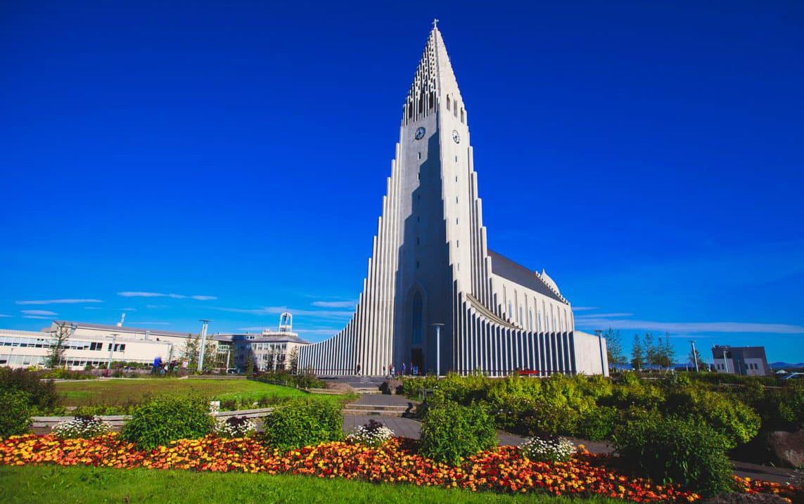 Halgrimskirgja in Reykjavik