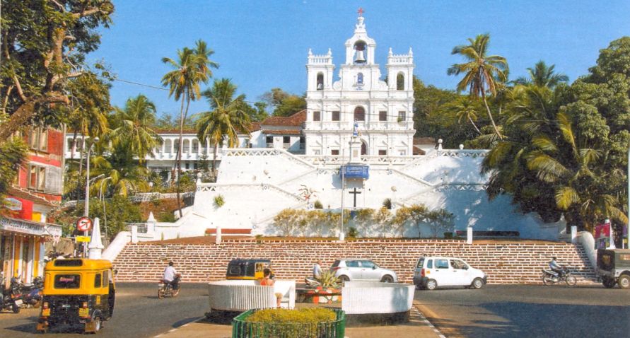 Goa Buildings - Church in Panjim / Panaji