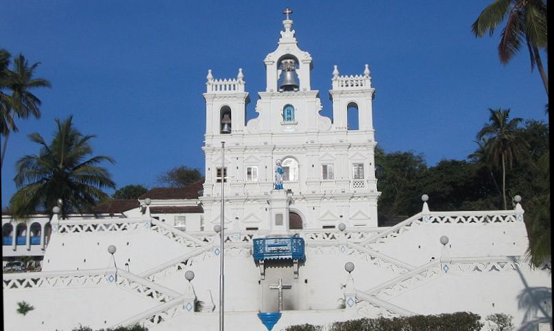Goa Buildings - Church in Panjim / Panaji