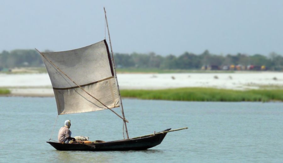 Ganga ( Ganges ) / Padma River in Bangladesh