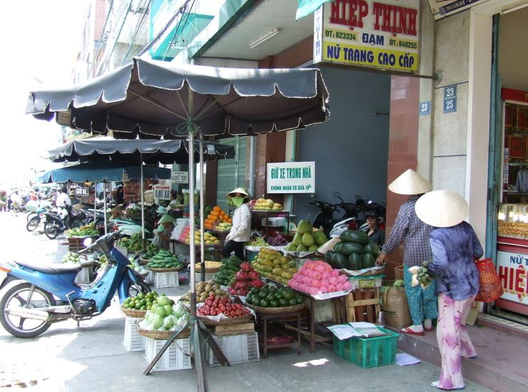 Fruit Market in Danang