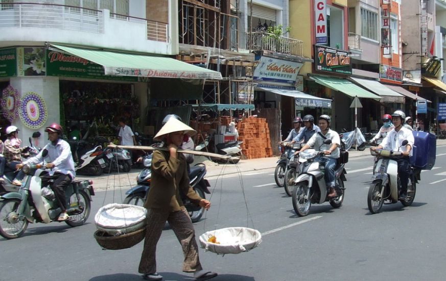 Street in Danang