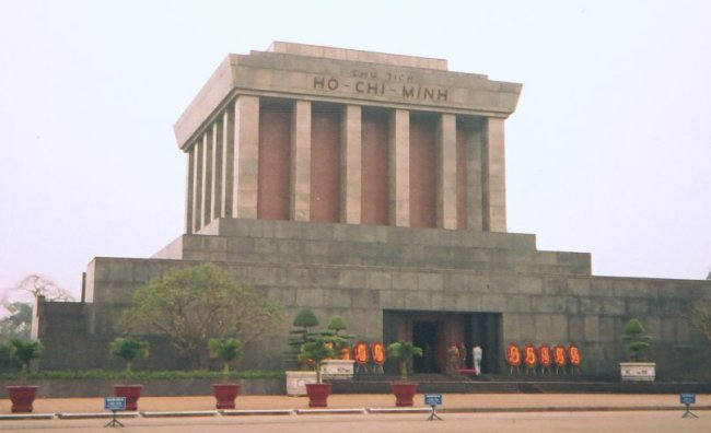 Mausoleum of Ho Chi Minh in Hanoi