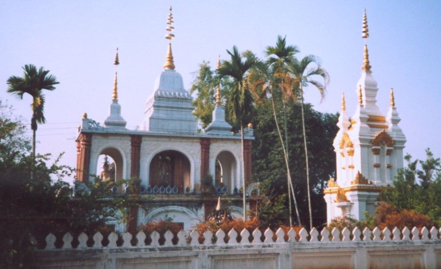Wat Pha Baat Tai at Luang Prabang