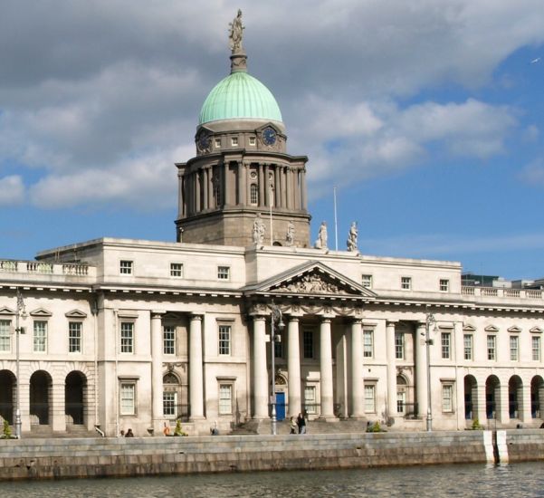 The Customs House in Dublin City Centre