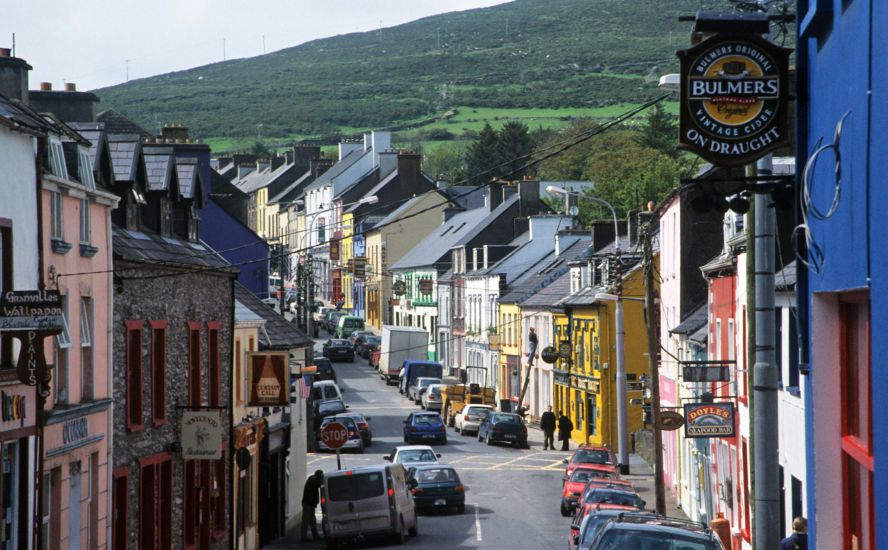 Dingle Town in the Southwest of Ireland ( Eire )