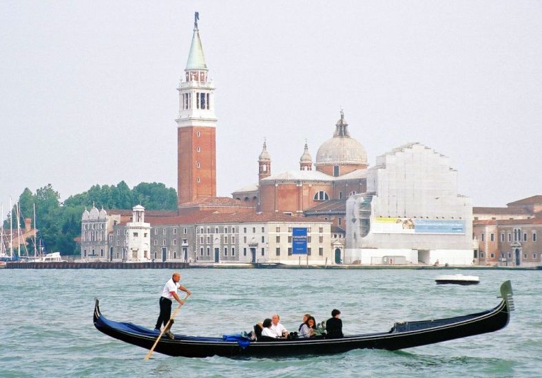 Gondola in Venice in Italy