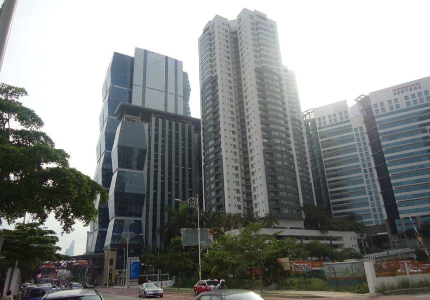High rise buildings in Kuala Lumpur