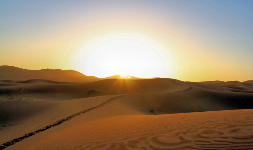 Desert Sunrise in Morocco
