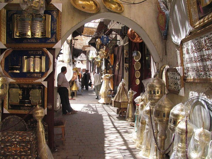Bazaar in Morocco
