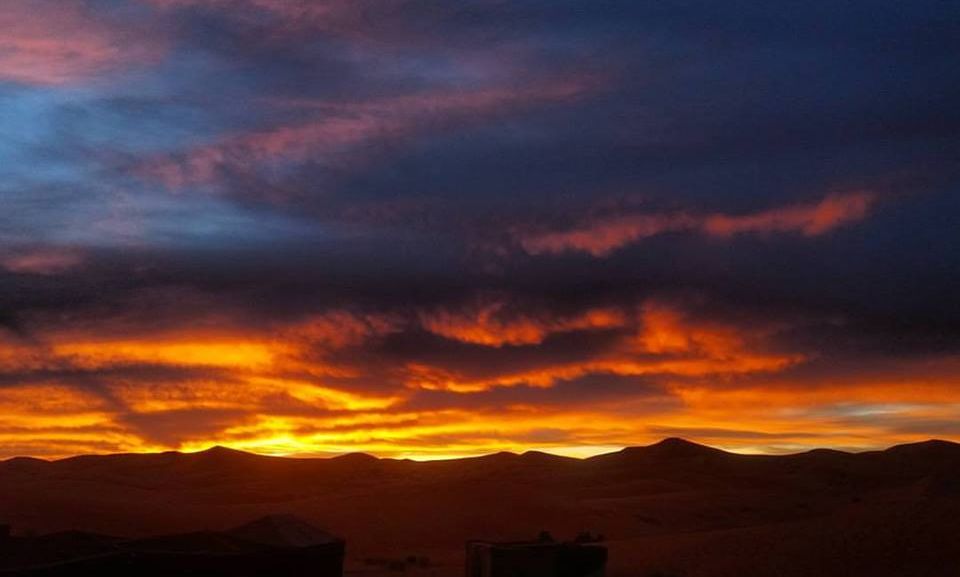 Desert Sunset in Morocco