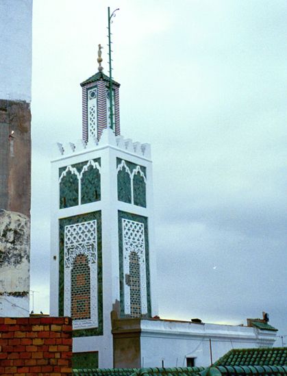 Grand Mosque in Tangiers in Morocco