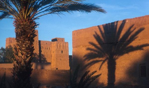 Kasbah at Skoura in the sub-sahara of Morocco