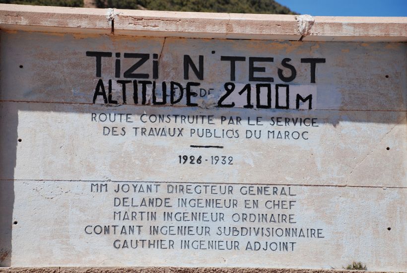 Tizi n Test across the High Atlas