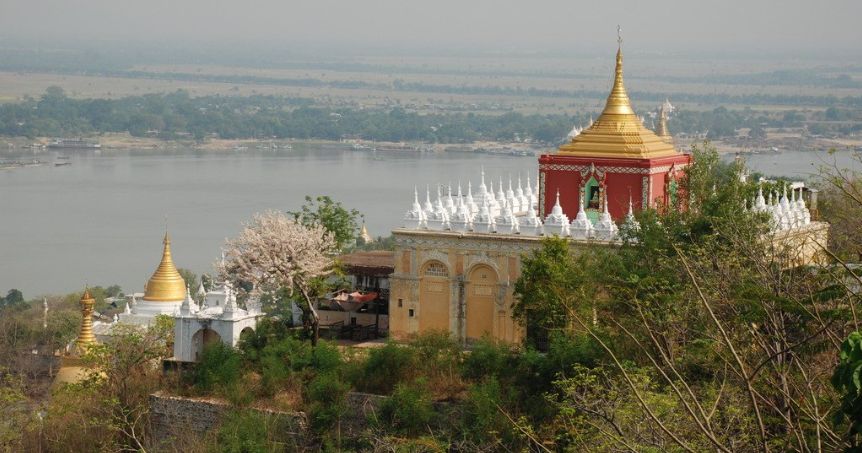 Temples on Sagaing Hill