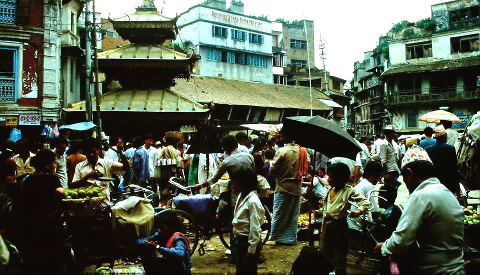 Street Market at Asan Toll in Kathmandu
